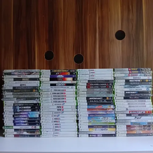 Lote de Jogos Originais de Xbox 360