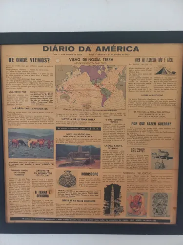 Jornal antigo ( Série falsificação)