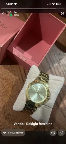 Relógio feminino da condor