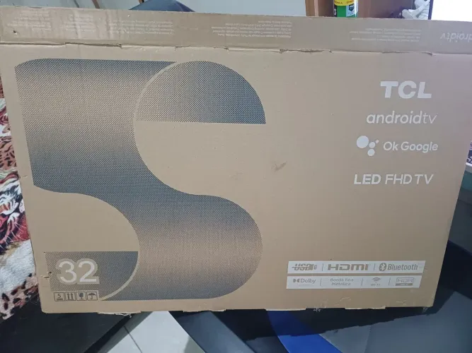 Tcl 32 polegadas Android tv.