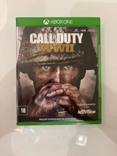 Call of Duty WWII Xbox One com Caixa Original