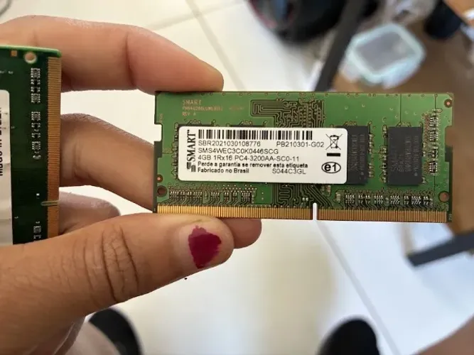 Memória RAM 4GB DDR4 3200MHz para Notebook (SMART)
