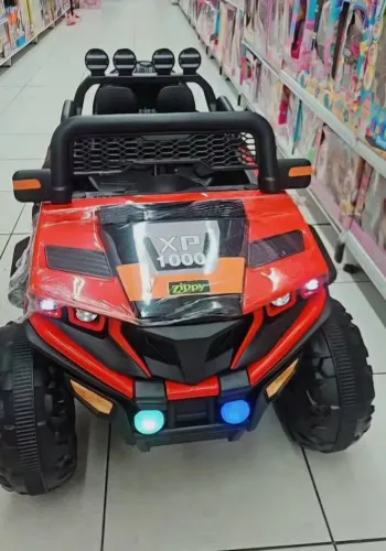 JIPE ELÉTRICO INFANTIL OFF ROAD UTV 12V LACRADO Novo