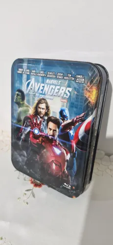 Os Vingadores (2012) Blu-Ray Steelbook 2 discos