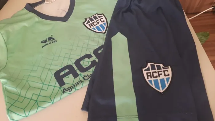 Uniforme futebol águas claras 