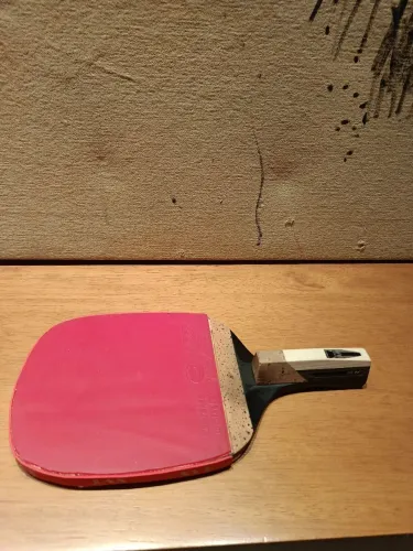 Raquete tênis de mesa xiom muv 8.0 caneta