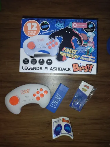 Console At Games legenda flashback blast 12 jogos clássicos