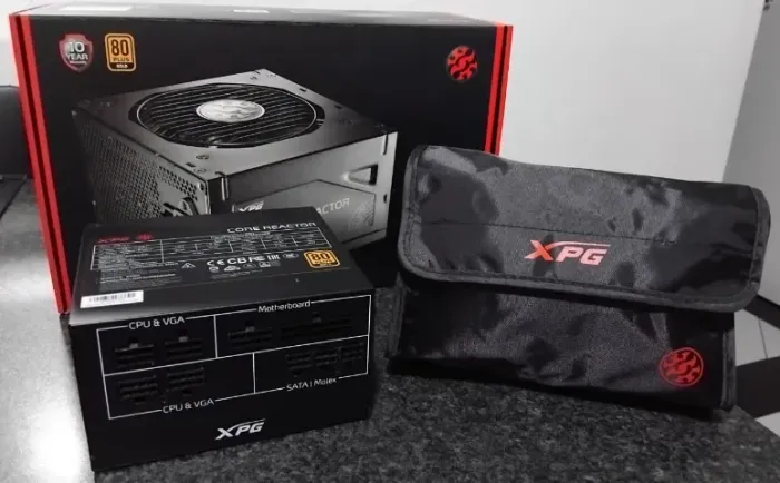 Fonte XPG Core Reactor 650W 80 Plus Gold Modular (Na Garantia)