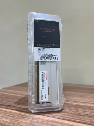 Memória RAM 8GB Asgard Freyr T3 3600mhz DDR4 - Novo (LACRADO!)