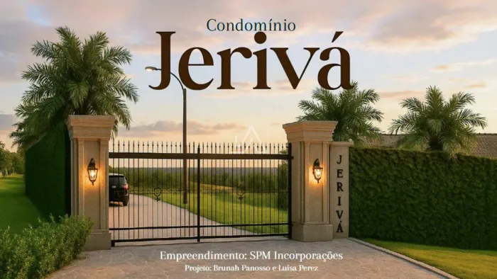 TERRENO A VENDA NO CONDOMINIO JERIVA, BARRAGEM ERNESTINA - NICOLAU VERGUEIRO