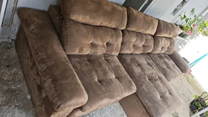 sofa 3 lugares retratil