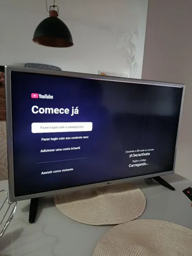 Com defeito televisão LG 32 POLEGADAS