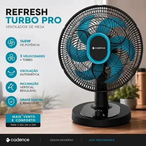 Ventilador de mesa 40cm