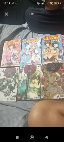 Lote manga com 6