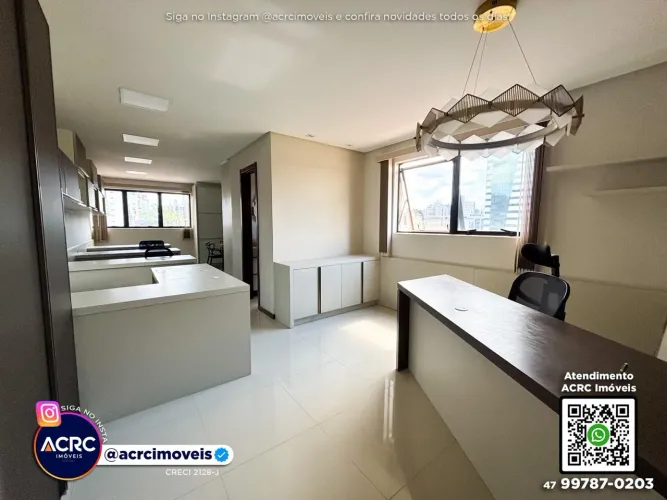 ACRC Imóveis - SA01330 - Sala Comercial para Locação próximo a Vila Germânica no Bairro Ve