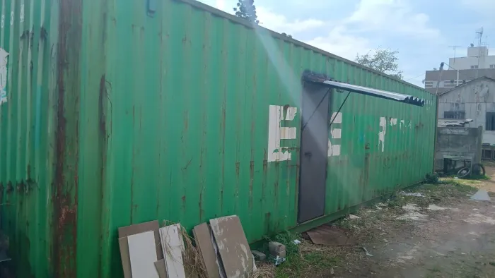 container 12m troco carro