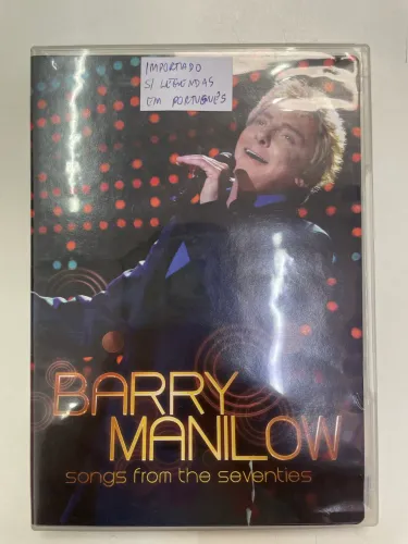 DVD Duplo Barry Manilow - Songs From The Seventies (Importado)