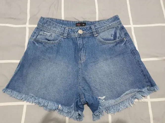 Shorts jeans feminino mom 40