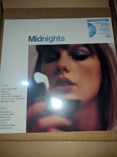 VENDE-SE VINIL MIDNIGHTS (MOONSTONE BLUE) - TAYLOR SWIFT