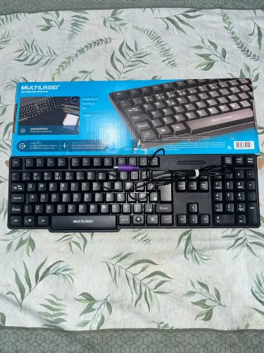Teclado Multilaser PS/2 - Nunca Utilizado