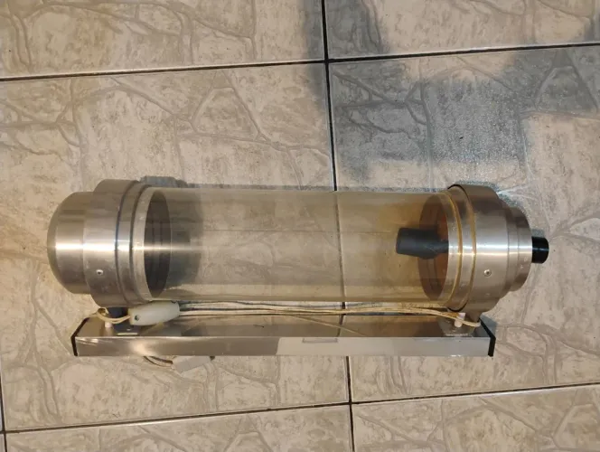 Barber Pole Poste De Barbeiro 55cm, não Gira!
