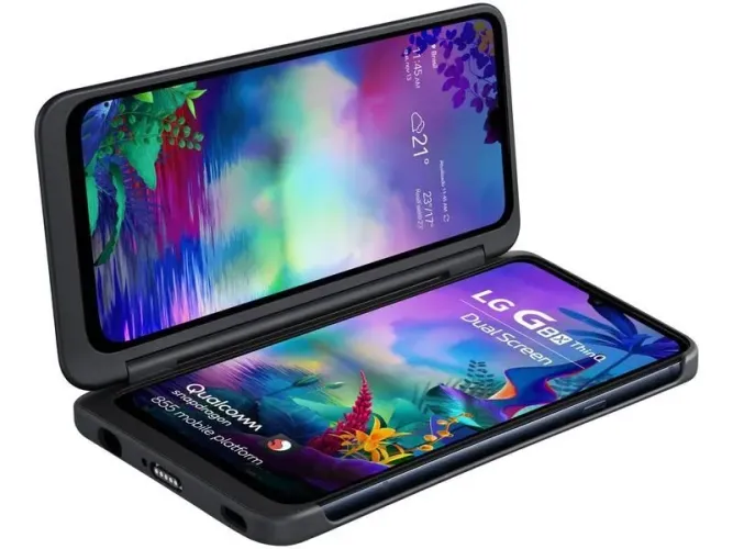 LG g8x duas telas incrível
