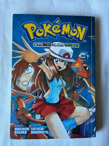 Livro Pokémon FireRed & LifeGreen Vol 3