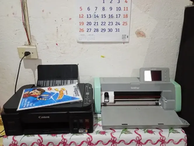 Máquina de Recorte e Impressora Multifuncional