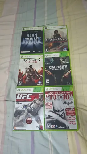 Jogos para Xbox 360 originais, valores na descrição