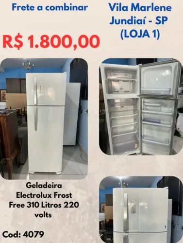 Geladeira Electrolux 310 litros 220 Volts 
