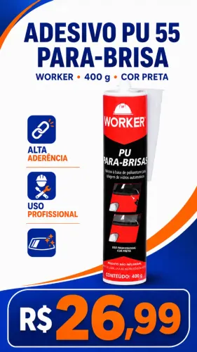 Adesivo PU55 Para-brisa Worker
