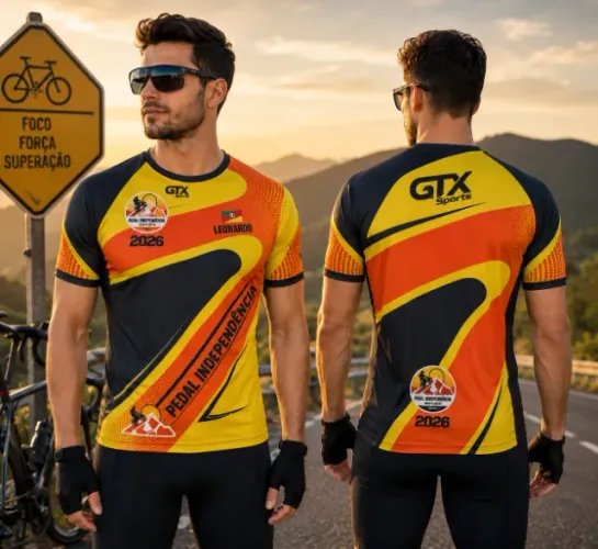 10 Camisas Personalizadas Para Ciclismo / Malha Dry-Fit