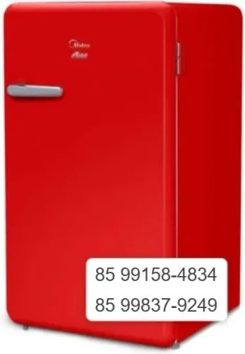 Frigobar Midea retro 90l