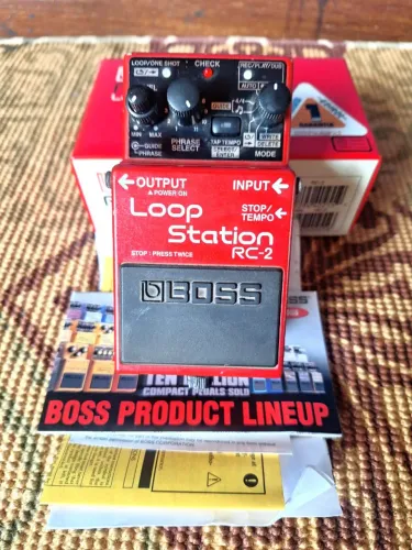 Pedal Loop Station Boss RC-2 (looper RC2)