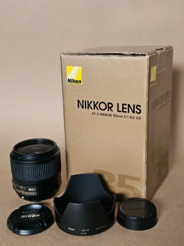 Lente Nikon 35mm 1.8G ED FX FULL FRAME