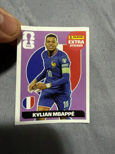 Figurinha Copa - Extra ticket MBAPPÉ