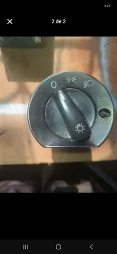 Interruptor farol santana g3