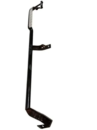 Estribo Tubolar Lateral Esquerdo Fiat Strada 2000 2015 Preto