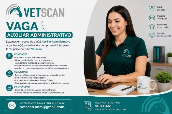 Recepcionista/Aux. Administrativo