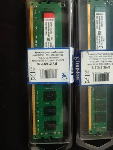 Memória ram 8gb ddr3