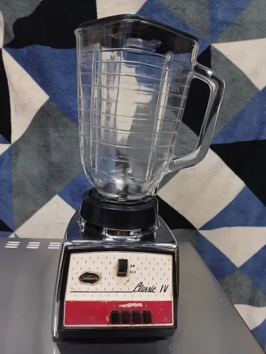 Liquidificador antigo sunbeam classic imperial IV