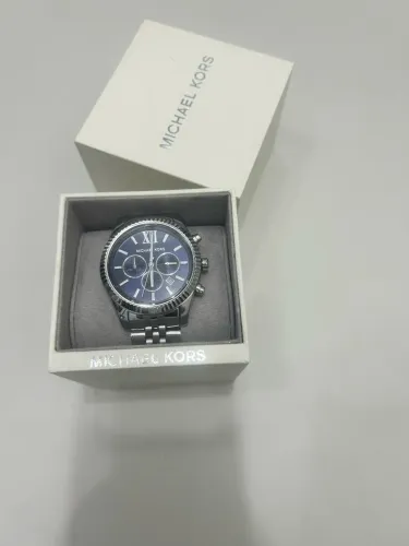 Relógio Michael Kors Lexington MK8280 | Silver-Tone | Completo