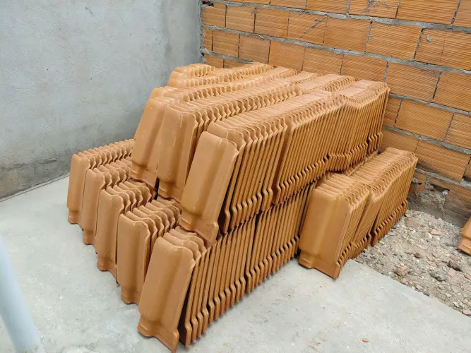 Telhas romanas (500 telhas novas)