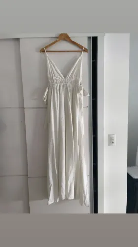 Vestido longo Bluesteel Renner tam p