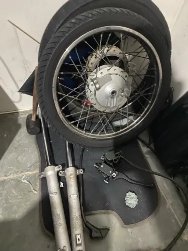 Vendo sistema completo da start as bengala rodas espelho tudo 