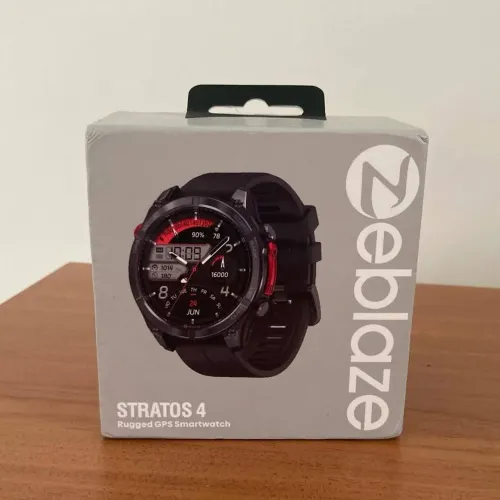 Smartwatch Zeblaze Stratos 4 (GPS Integrado) - NOVO / NUNCA USADO!