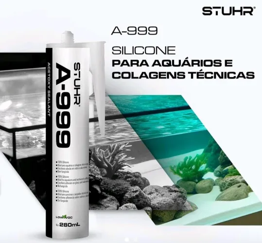 Silicone Para Aquário