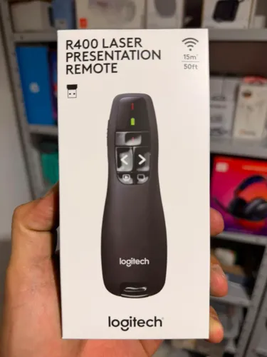 Controle Apresentador sem fio Logitech R400