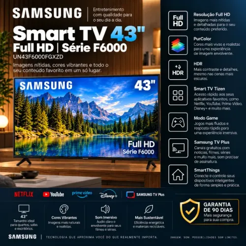 Smart TV Samsung 43"