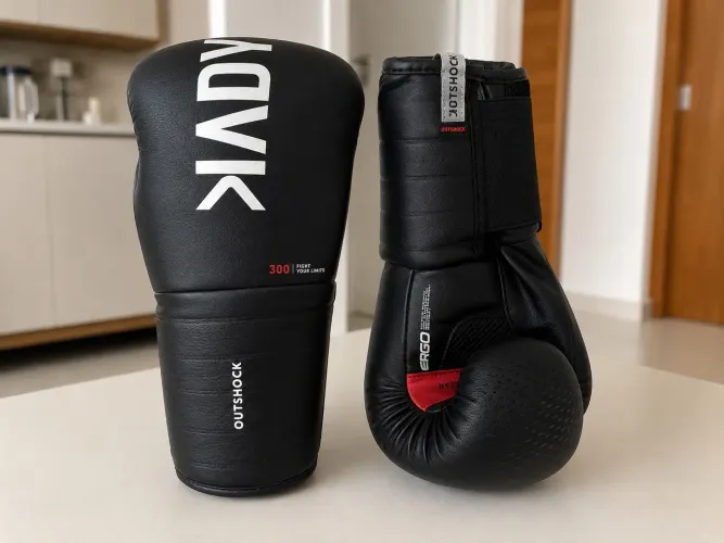 Luva de Boxe Outshock 300 - 12 oz - Nunca Usada - Estado de Nova